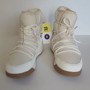 All In Motion Women's Lace-Up Ankle Winter Boots Water-Repellent New Without Box